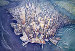 مانهاتن من فوق ، 1994 بواسطة انتخابات شارلوت جونسون