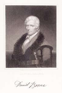 دانيال بون (1736-1813) منقوش بواسطة جيمس بارتون لونجاكر (1794-1869)