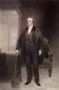صورة دانيال ويبستر (1782-1852) ، بواسطة هاردينج ، تشيستر (1792-1866). Mezzotint. مجموعة خاصة