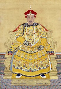 الإمبراطور تشيان لونغ في الشيخوخة (1711-1799)