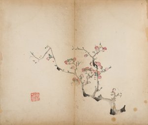 مطبوعات استوديو Ten Bamboo ، 1643 (لوح خشبي) بواسطة المدرسة الصينية