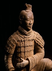 Terracotta Army warrior, Mausoleum of Emperor Qin Shi Huang, 3rd century BC (photo) بواسطة المدرسة الصينية