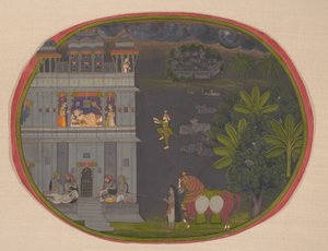 الهروب من الليل: ، كاليفورنيا. 1800-10. بواسطة Chokha