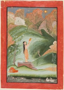 عبادة الشمس سوريا بوجا ، ج. 1810. بواسطة Chokha