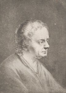 صورة لكريستيان برنارد رود ، والد الفنان ، كاليفورنيا. 1756.