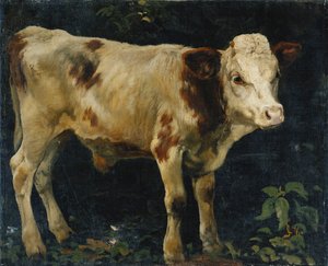 العجل الثور ، 1876 بواسطة كريستيان إريكسن سكريدسفيغ