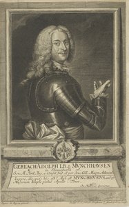 صورة لـ Gerlach Adolph von Munchausen 1688-1770 ، 1738. بواسطة كريستيان فريدريش فريتشش