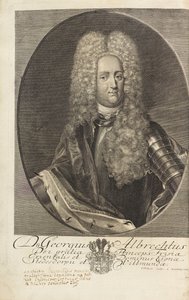 صورة للأمير جورج ألبرت أمير شرق فريزيا 1690-1734 ، 1720.