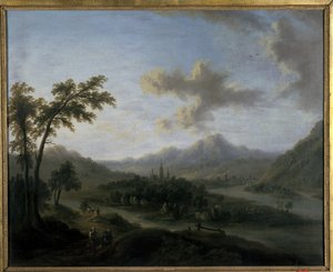 منظر النهر