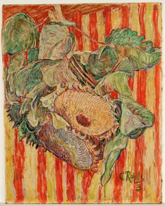 عباد الشمس (لوحة على قماش) بواسطة كريستيان رولفس