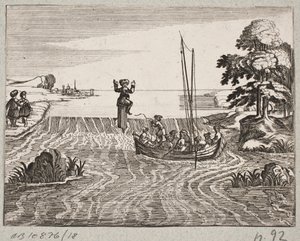 رسم توضيحي لآدم أوليريوس ، "روزنتال الفارسية لشاعر بارع شيش سعدي [...]" ، شليسفيغ 1660