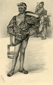 فتى ياباني ، 1898. بواسطة كريستيان فيلهلم أليرز