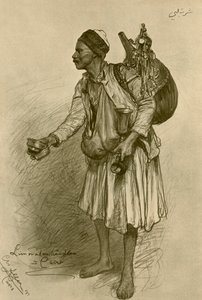 بائع عصير الليمون ، القاهرة ، مصر ، 1898. بواسطة كريستيان فيلهلم أليرز