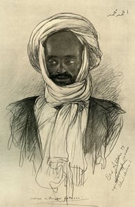 رجل على متن باخرة 'Hatasoo' ، مصر ، 1898. بواسطة كريستيان فيلهلم أليرز
