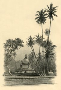 ضريح ناتا ديفال ، كاندي ، سيلان ، 1898. بواسطة كريستيان فيلهلم أليرز