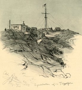 محطة الإشارات ، Tsingtao ، الصين ، 1898. بواسطة كريستيان فيلهلم أليرز