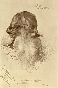 غسالة سنهالية ، كاندي ، سيلان ، 1898. بواسطة كريستيان فيلهلم أليرز