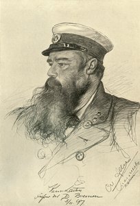 قبطان "بريمن" 1898. بواسطة كريستيان فيلهلم أليرز