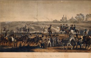 عبور نهر الدنيبر في 14 أغسطس 1812 ، 1820 بواسطة كريستيان فيلهلم فابر دو فور من