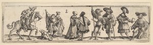Lansquenets والسيدات ، 1531. بواسطة كريستوف بوكستورفر