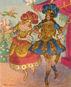 Ballett Und Oper / الباليه والأوبرا (طباعة حجرية ملونة)