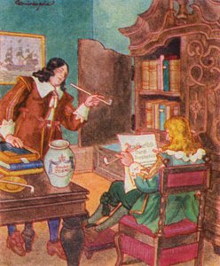 Bucherfreunde / عشاق الكتب (طباعة حجرية ملونة)