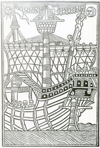 كارافيل من "التاريخ العام للجزر" 1547