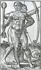مواطنان من &39;la Hystoria general de las Indias&39; 1547