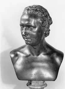تمثال نصفي خوسيه نيكولاس دي أزارا (1731-1805) 1773 (برونزية) (صور من وزن الجسم)