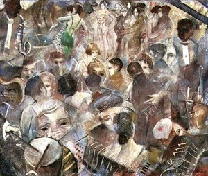ملهى ليلي ، حوالي عام 1928 بواسطة كريستوفر ريتشارد وين نيفنسون