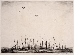 ذات كورسد وود ، 1918 (نقطة جاف) بواسطة كريستوفر ريتشارد وين نيفنسون