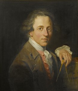 صورة لفنان شاب (جون سوان) ، 1776 بواسطة كريستوفر وليام هونمان