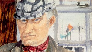 الصياد ، 1928 (زيت على ورق مقوى) بواسطة كريستوفر وود