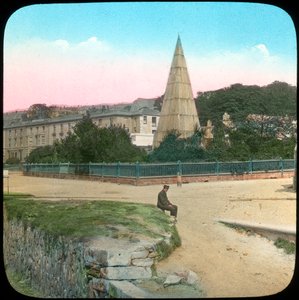 Killigrew Monument ، Falmouth ، Cornwall ، أواخر القرن التاسع عشر أو أوائل القرن العشرين بواسطة قسم فانوس جيش الكنيسة
