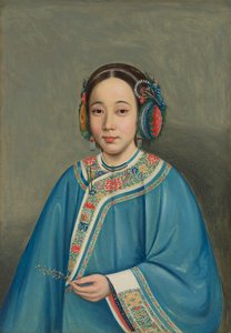 صورة لامرأة بواسطة دائرة Guan Qiaochang Lam Qua