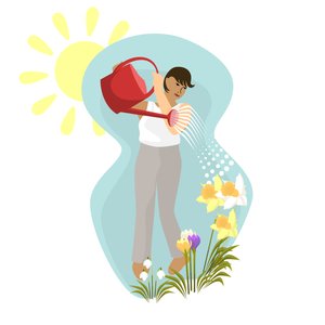 الحدائق بواسطة كلير هنتلي