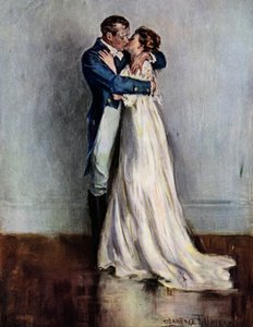 Ae Fond Kiss (colour litho)