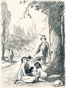 في حدائق كينسينغتون - المرحلة السادسة ، c1920