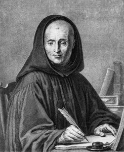 صورة جان مابيلون (1632-1707) منقوشة بواسطة أليكسيس لوير (1640-1713)