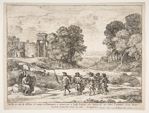 الوقت ، أبولو والفصول ، 1662. بواسطة كلود لورين