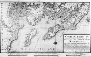 Atlas 131 H f.1 خريطة Bas Poitou و Pays d&39;Aunis و Saintonge ، من "Recueil des Plans du Bas Poitou et de Aunis"