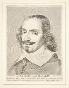 الكاردينال جول مازارين (1602-1661) بواسطة كلود ميلان