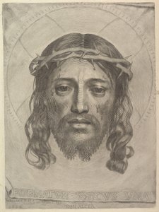 وجه المسيح على قماش القديس فيرونيكاس ، 1649. بواسطة كلود ميلان