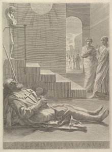 سانت ألكسيس ، 1649. بواسطة كلود ميلان