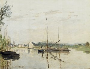 Argenteuil - زيت على قماش بواسطة كلود مونيه