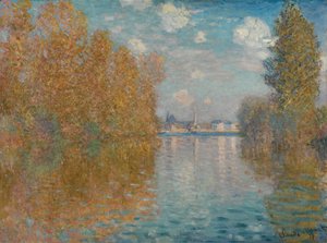 تأثير الخريف في Argenteuil ، 1873. بواسطة Claude Monet