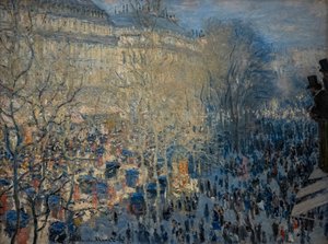 Boulevard des Capucines في باريس بواسطة كلود مونيه