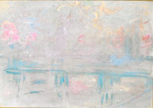 جسر تشارينغ كروس ، حوالي عام 1900 (زيت على قماش) بواسطة Claude Monet