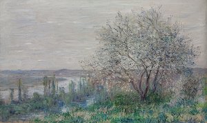 مزاج الربيع في Vétheuil. 1880 بواسطة كلود مونيه