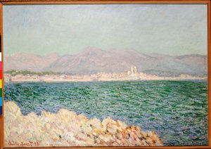 خليج انتيبس 1888 بواسطة كلود مونيه